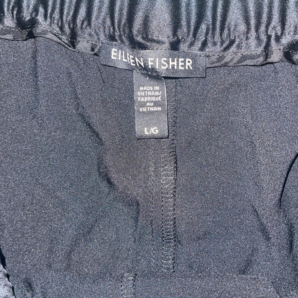 Eileen Fisher Wide Leg Pants - Black